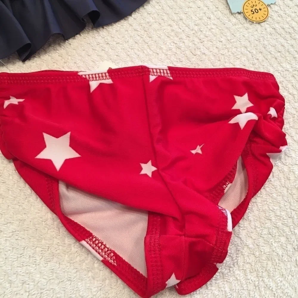 NWT Cat & Jack 12M  girls swimming suit Unicorn